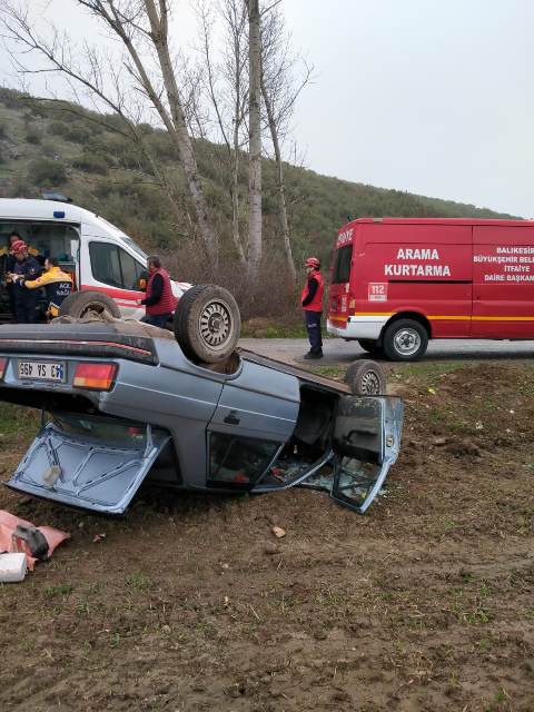 İvrindi’de Trafik Kazası: 2 Yaralı