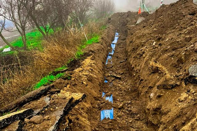 Bigadiç’e bin metrelik yeni içme suyu hattı