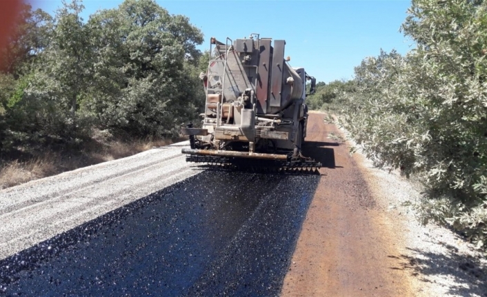 Büyükşehir Belediyesinden kırsala yol hamlesi