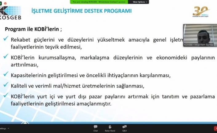 TETSİAD’ın düzenlediği ‘KOSGEB Destekleri Paneli’büyük ilgi gördü