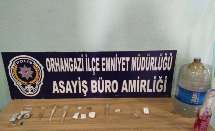 Bursa polisinden uyuşturucuya geçit yok