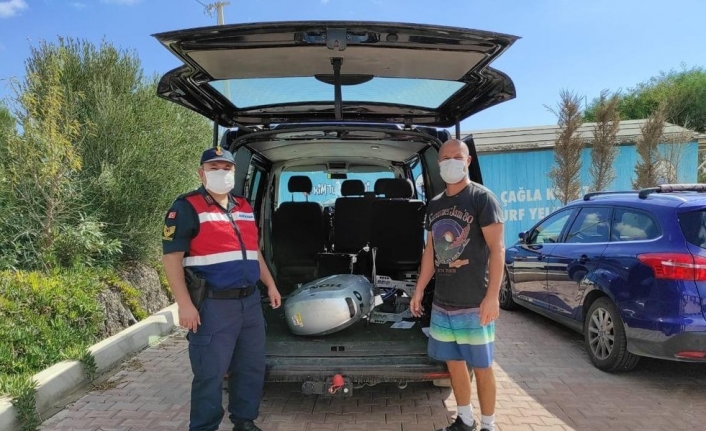 İzmir’de tekne motoru çalan 5 şüpheli yakalandı