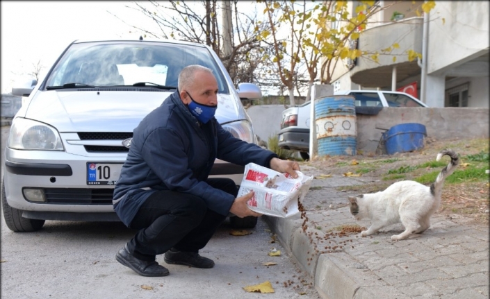 Altıeylül Belediyesi can dostlarını unutmadı