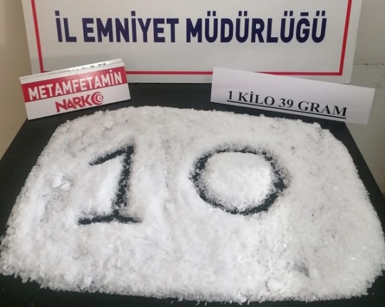 Edremit’te bir kilogram uyuşturucu madde ele geçirildi