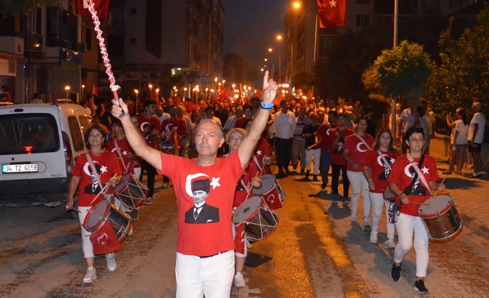 Gömeç'te Fener Alayı