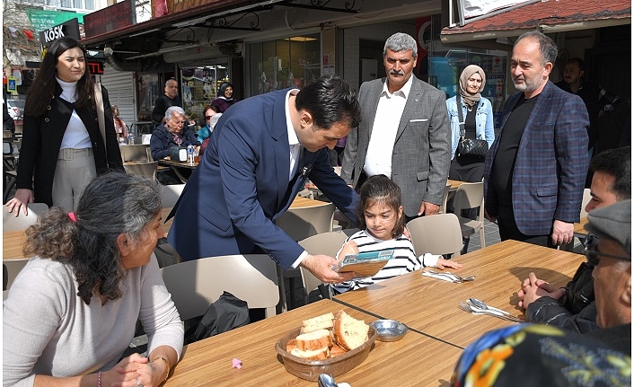 Muhammed Vurmaz, Edremit’i Karış Karış Geziyor