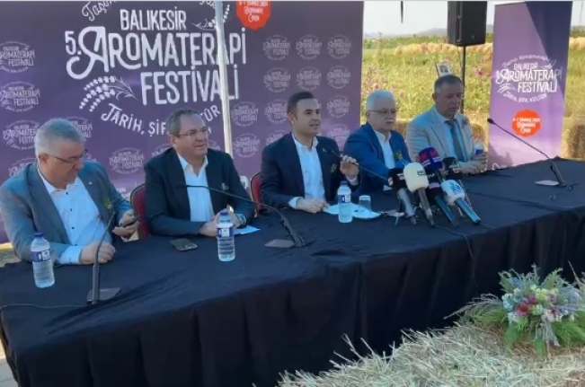 Balıkesir'de 5. Aromaterapi Festivali Burhaniye'de düzenlenecek