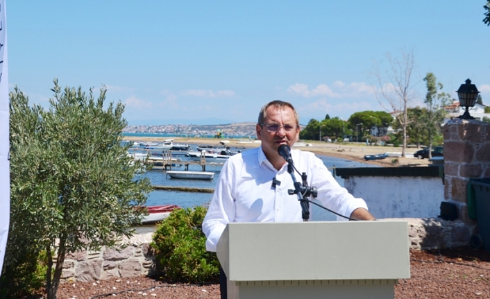 Ayvalık'ta ''Mavi Bayrak'' etkinlikleri renkli görüntülere sahne oldu