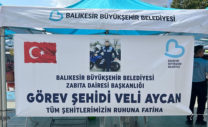 BBB personeli, görev şehidi Veli Aycan unutulmadı