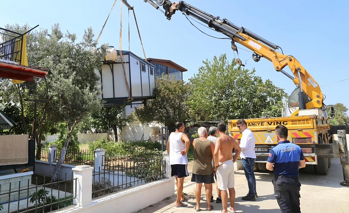 Burhaniye Belediyesi kaçak yapılaşmanın önüne geçiyor