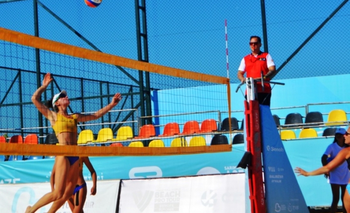 Ayvalık’ta Ayvalık’ta voleybol heyecanı