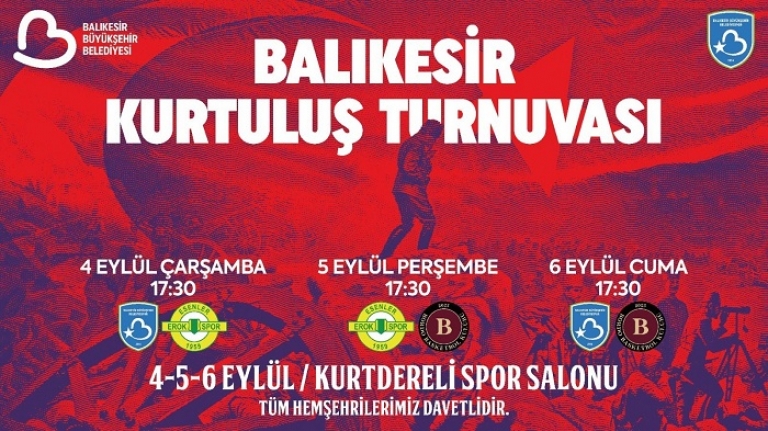 Balıkesir Kurtuluş Turnuvası başlıyor