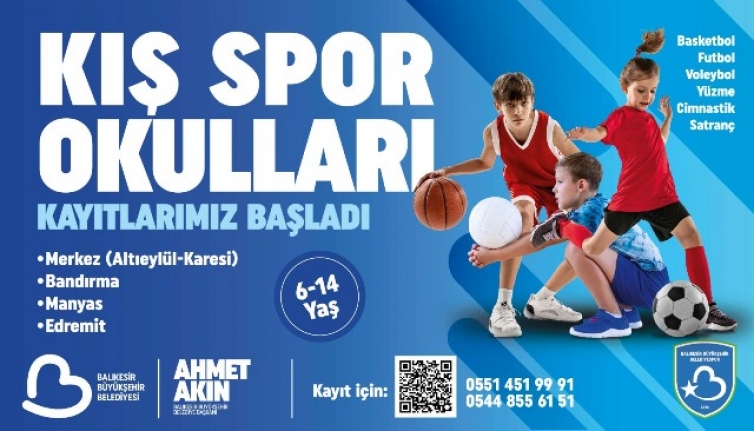 BBB’nin Kış Spor Okulları’na kayıtlar başladı