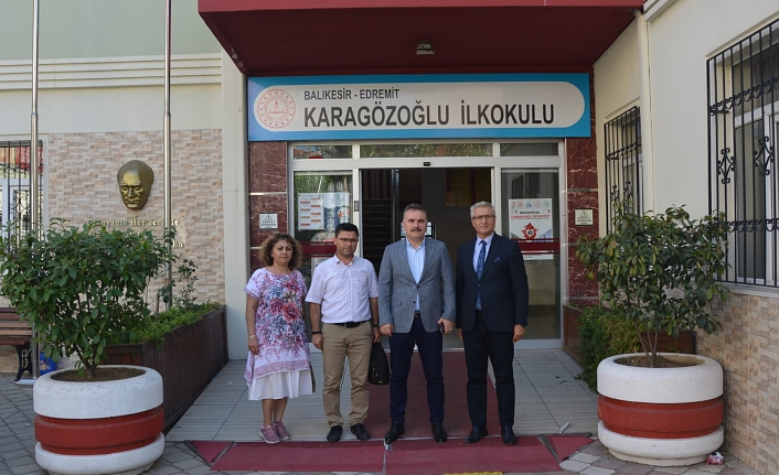 Karagözoğlu İlkokulu eski eğitim binası, öğrencilerine yeniden kavuştu