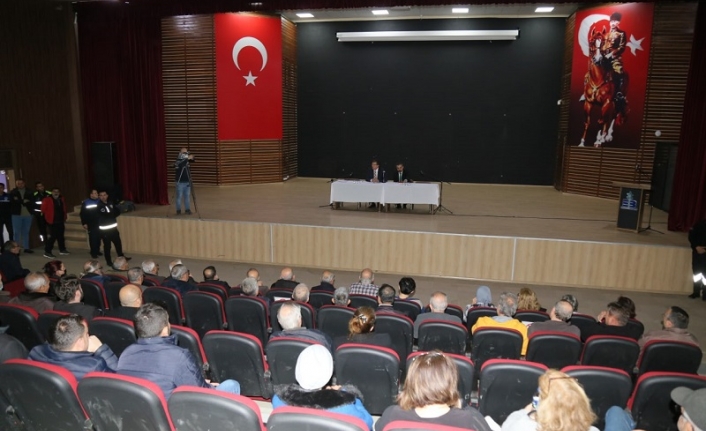 Edremit'te AKSA'ya pastalı protesto hazırlığı