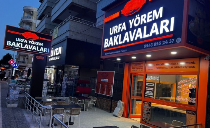 Urfa Yörem Baklavaları Edremit'te