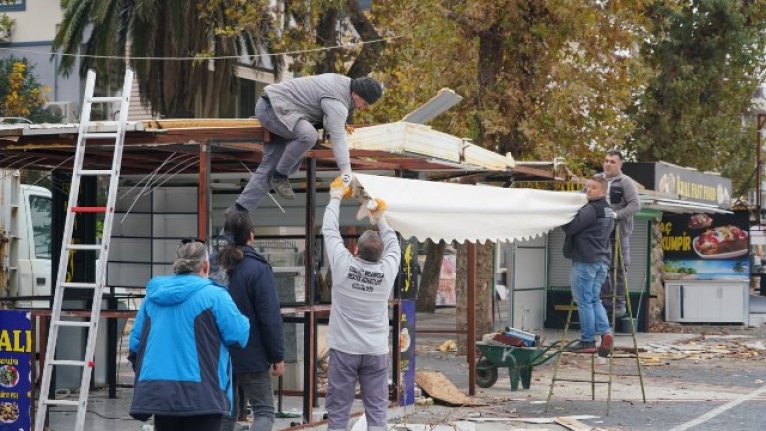 Akçay kordonu nefes alıyor