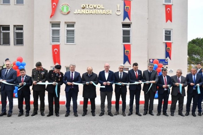 Balıkesir Otoyol Jandarma Komutanlığı Hizmet Binası hizmete açıldı