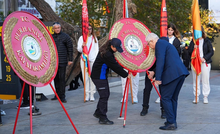 Burhaniye, Ata'mızı saygı ve özlemle andı