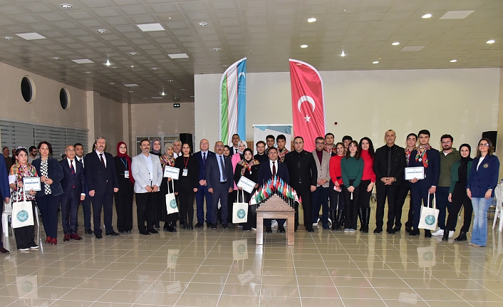 BAÜN’de Özbekistanlı öğrenciler için veda etkinliği düzenlendi