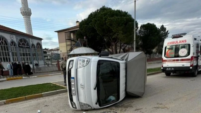 Gönen’de Kaza: 2 Yaralı