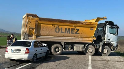 Gönen’de Trafik Kazası: 1 Hafif Yaralı