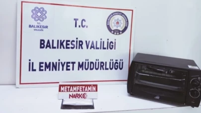 Balıkesir’de 50 gram metamfetamin ele geçirildi