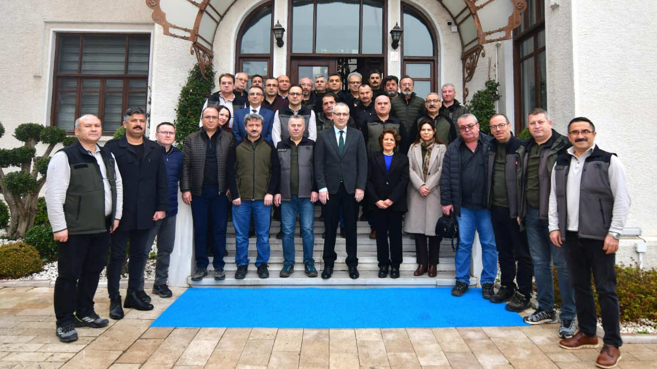 Balıkesir Orman Bölge Müdürü Kemal Kayıran’a veda toplantısı