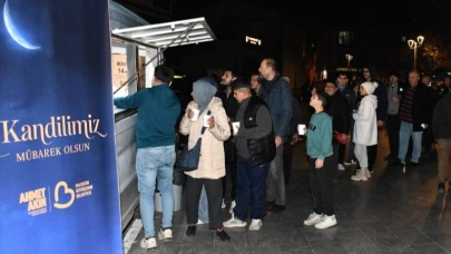 Balıkesir'de Miraç Kandili’nde 20 bin kişiye lokma hayrı