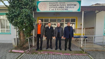 İl Milli Eğitim Müdürü Murat Demir, Gönen'de