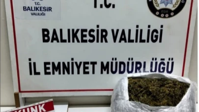 Balıkesir'de Narkotik Operasyonu: 650 Gram Skunk Ele Geçirildi