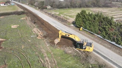 Büyükşehir Gönen-Keçeler Yolu’nu yeniliyor