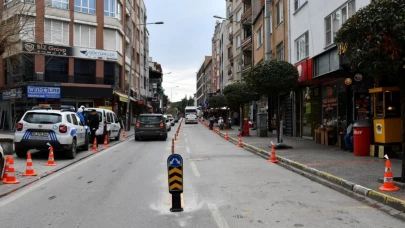 Yollar genişledi, trafik rahatladı