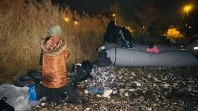 Balıkesir'de 23 düzensiz göçmen kaçamadan Jandarma'ya yakalandı