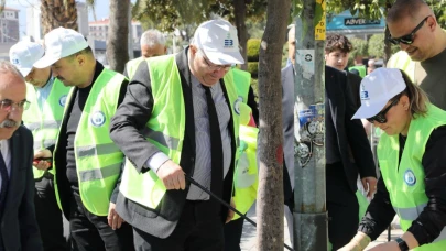 Edremit Belediyesi'nden sigara izmariti toplama kampanyası