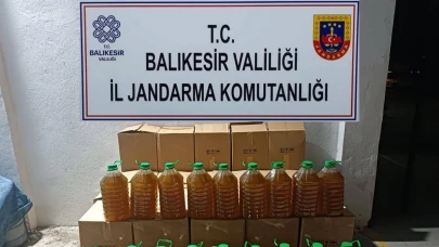 Balıkesir'de kaçakçılık ve organize suç operasyonu