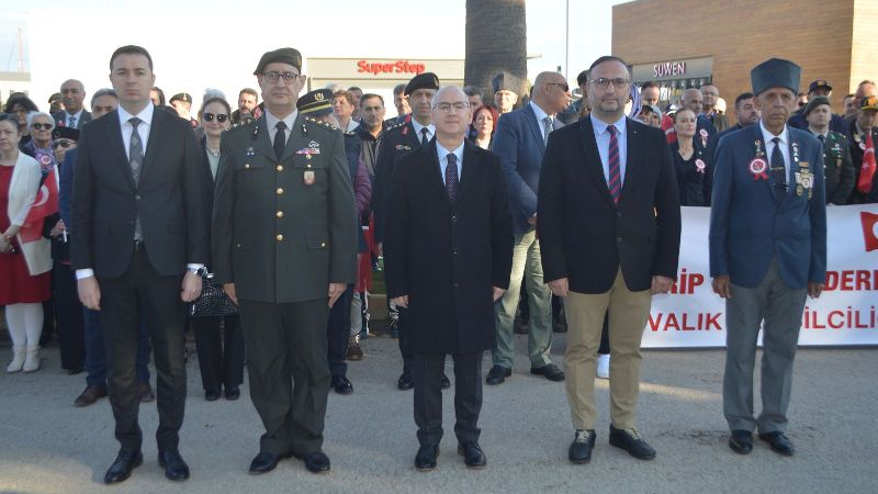 Ayvalık’ta Çanakkale Destanı’nın 110. Yıldönümü Coşkuyla Kutlandı