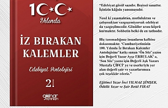 Cumhuriyetin 100. yılını edebiyatla kutlayan kitap 2. baskıya geçti