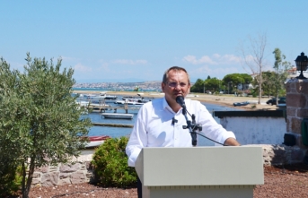 Ayvalık'ta ''Mavi Bayrak'' etkinlikleri renkli görüntülere sahne oldu