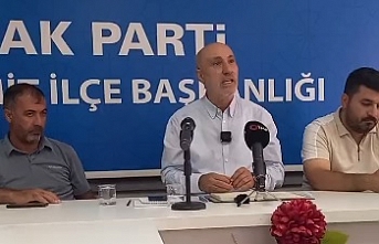 Edremit Ak Parti İlçe Başkanı Murat Tuna istifa etti