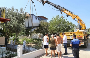 Burhaniye Belediyesi kaçak yapılaşmanın önüne geçiyor