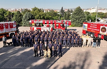 Balıkesir İtfaiyesi 7/24 görev başında