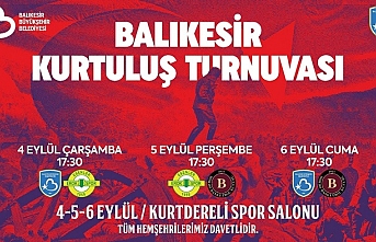 Balıkesir Kurtuluş Turnuvası başlıyor