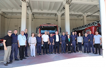 Başkan Mehmet Ertaş, İtfaiye Haftası’nı kutladı