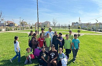 600 Evler Mahallesi Park Yapımı Tamamladı