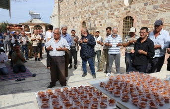 Ayvalık’ta yağmur duası