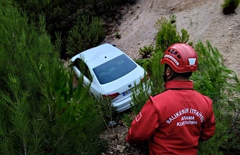 Balıkesir’de kaza ucuz atlatıldı: 1 yaralı  