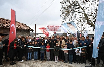 Altıeylül'de Kılcılar Köy Konağı törenle açıldı