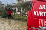 Erdek'te su baskınlarına hızlı müdahale