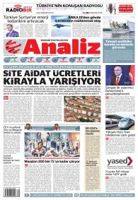 ANALİZ Gazete Manşeti